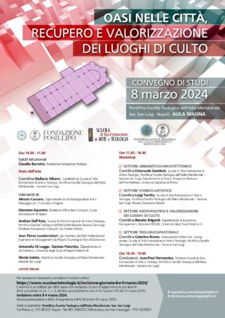Oasi nelle citta Programma 8 marzo 2024