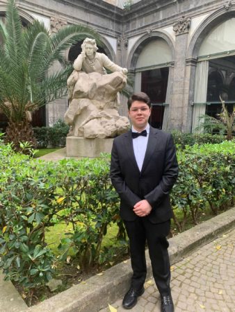 Napoli, al Conservatorio San Pietro a Majella la II Edizione di “Piano Day”: grandi consensi per il giovane talento palmese Antonio Scovotto 3 433079663 443602041568843 8783725517477359767 n