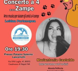 Casalnuovo, iniziativa benefica per gli amici a 4 zampe: in città un concerto per la raccolta fondi 6 440372337 1355766178450453 3570942413059411055 n