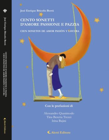 Copertina Cento sonetti damore passione e pazzia