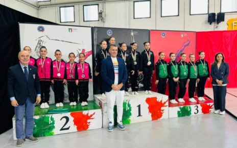 Ginnastica Aerobica, Campania leader nei campionati interregionali 4 GRUPPO ALLIEVI FT CAL
