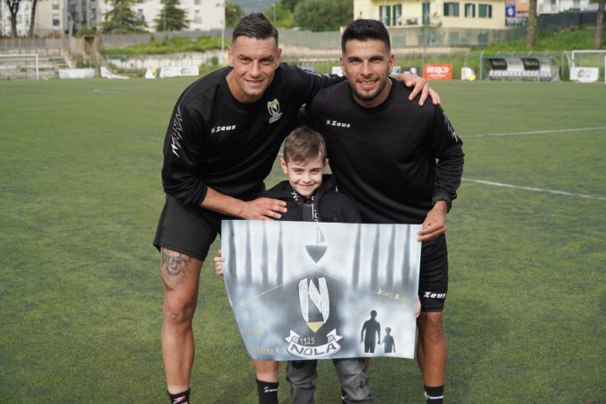Calcio Dilettanti - Il Nola accoglie i bambini all'allenamento e alla partita 5 Nola bambini 5