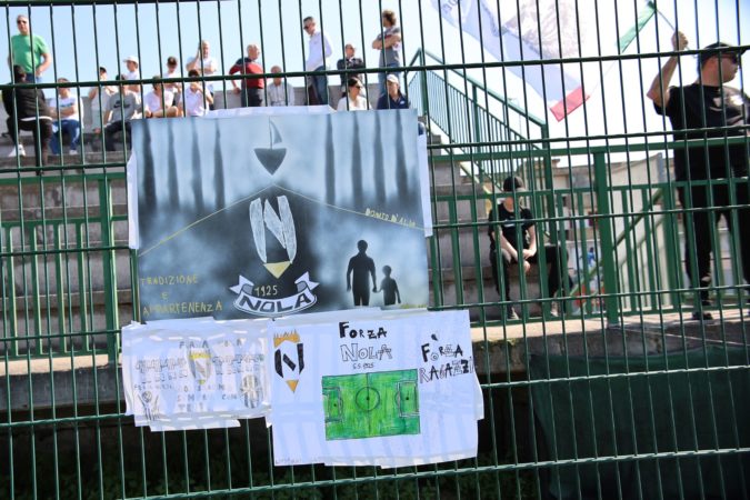 Calcio Dilettanti - Il Nola accoglie i bambini all'allenamento e alla partita 4 Nola bambini 6