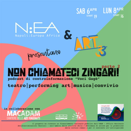 Non chiamateci zingari Napoli aprile2024