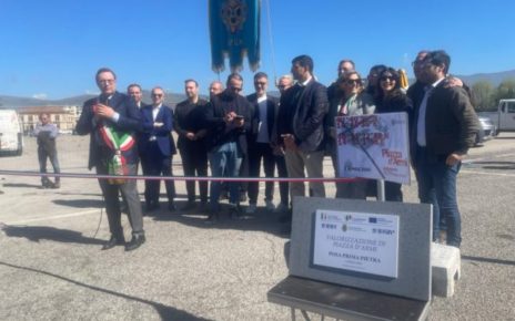 Nola, aperto il cantiere per la valorizzazione di Piazza d’Armi: intervento atteso da 70 anni 3 PHOTO 2024 04 04 14 13 47 1