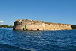 Un viaggio da favola? Si … Si …Šibenik 7 Sibenik fortezza di San Nicolo foto piccola
