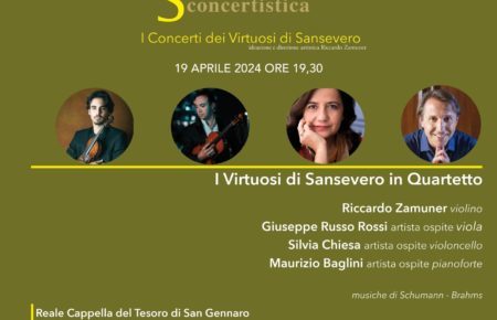 Napoli, Fondazione Napolitano: tornano i concerti dei Virtuosi di Sansevero 3 locandina 19 aprile