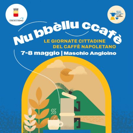 locandina quadrata social nu bbellu ccafe 7 8 maggio 2024