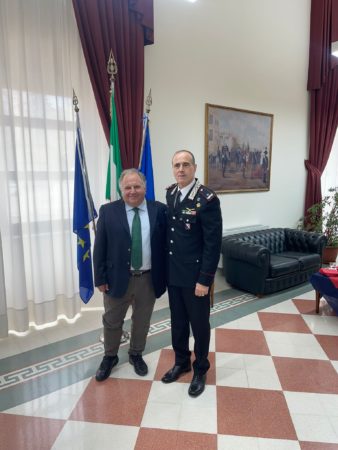1. Presidente Verrone e Generale Scafuri