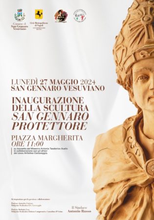 San Gennaro Vesuviano, cerimonia di inaugurazione della statua di San Gennaro: una maestosa opera dell'artista Antonio Teodorico Avello 8 10d394d3 8619 4607 8252 f88cfa108c2a