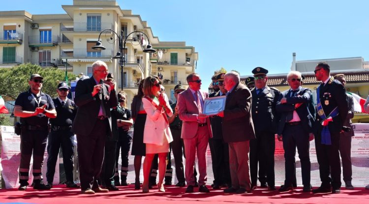 4. Targa Memoria Salvo DAcquisto AISA Somma vesuviana 28.4.2024