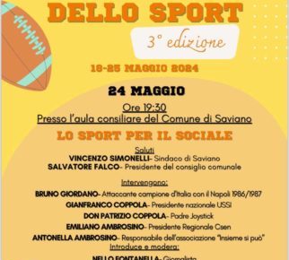Saviano, "Settimana dello Sport": al via convegno sullo sport per il sociale 3 441313859 1809241102876222 2576317288262782180 n