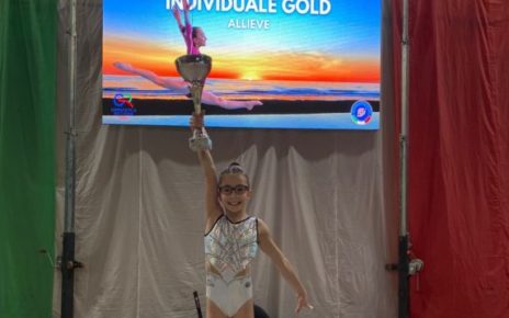 Ginnastica, New Eclipse in festa: Buonocore Campionessa italiana allieve 8 BUONOCORE 1 r