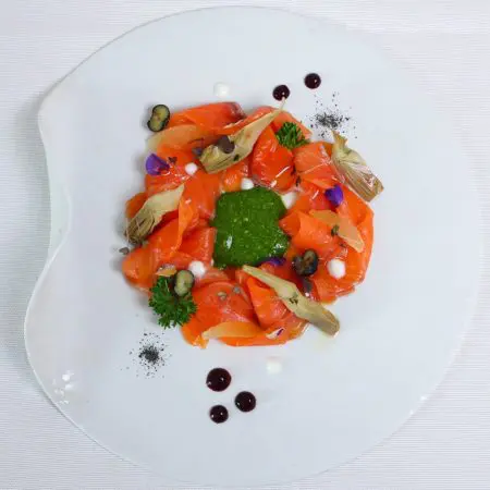 Al Ravida i colori e i sapori della primavera nelle creazioni dello chef  Auricchio -