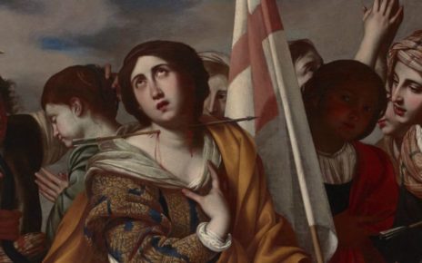 Filippo Vitale Martirio di SantOrsola part. 1650 ca Fodazione De Chiara de Maiomod