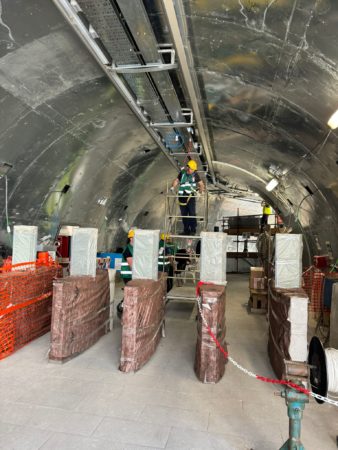 Campania, EAV: proseguono i lavori nella stazione di Montesanto 5 Lavori Montesanto 1