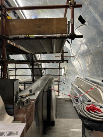 Campania, EAV: proseguono i lavori nella stazione di Montesanto 4 Lavori Montesanto 2