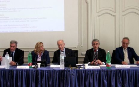 Napoli, Commercialisti: la necessità dei percorsi di sostenibilità nelle aziende partecipate 6 Odcec Napoli da sinistra Ciancio Saggese Turi Ianuario e Minervinimod
