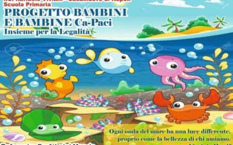 Casalnuovo, all'I.C. "Raffaele Viviani" va in scena la legalità: i bambini autori della canzone rep "Giovani Capaci" incontrano Dario Vassallo 4 insieme per la legalita