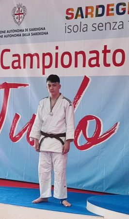 1. Vincenzo Castaldo al 2. Posto ai Campionati Esordienti FIJKAM Olbia 25 e 26 Maggio 2024