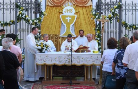 Saviano, celebrata la solennità del Corpus Domini 4 2 Giugno 2024 Corpus Domini 002