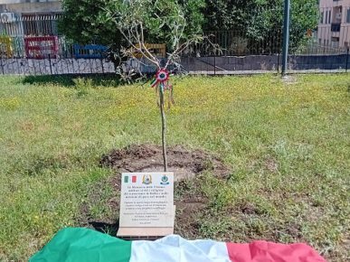3. Targa Memoriale AISA per Vittime Terrorismo Aiuola Comunale Caduti Guerre Somma Vesuviana 23.5.2024