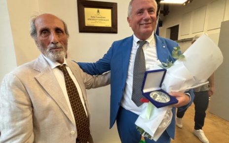 Lauro, Fondazione Vassallo: “Inaugurata la Sala Consiliare “Angelo Vassallo” al Palazzo Pignatelli" 3 Dario Vassallo Lauro2