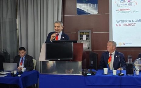 Campania, Giuseppe Nardini guiderà nel 2026-2027 il Distretto Rotary campano 12 GIUSEPPE NARDINI ELETTO r