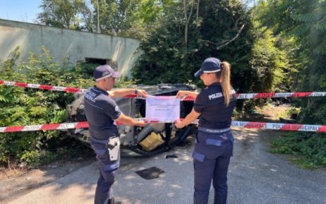 POLIZIA POMIGLIANO CARCASSE