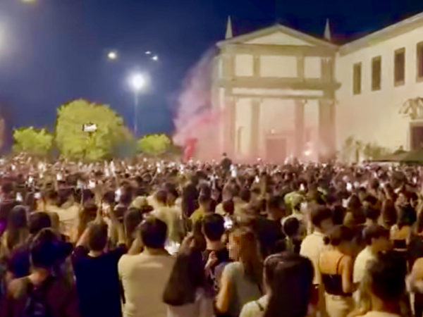 Vomero San Martino notte prima degli esami
