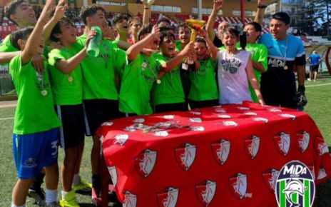 Pomigliano d'Arco, Mida Soccer solleva la Coppa Primavera Under 13 3 midsoccer