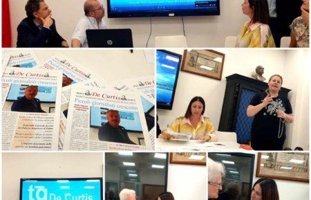 Palma Campania, giornalismo a scuola: l'Istituto Comprensivo "De Curtis" apre la prima pagina del giornalino "News De Curtis" 4 449477660 868348881816800 1475375062153811472 n