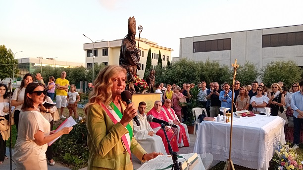 6. Inaugurazione Statua Monumentale di San Biagio a Palma Campania 24.7.2024