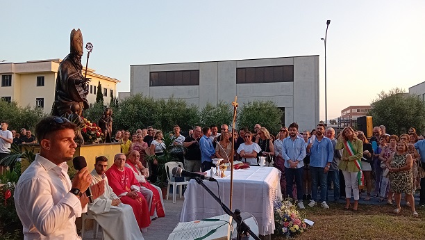 8. Inaugurazione Statua Monumentale di San Biagio a Palma Campania 24.7.2024