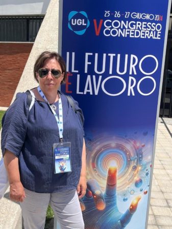 Florence COSTANZO Segretaria Regionale Ugl Basilicata Metalmeccanici