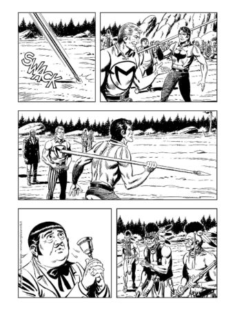 Foto 1 tavola Zagor Verdetto finale