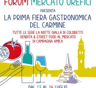 Napoli, Le notti gialle di Coldiretti in Piazza Mercato 5 La notte gialla di Coldiretti