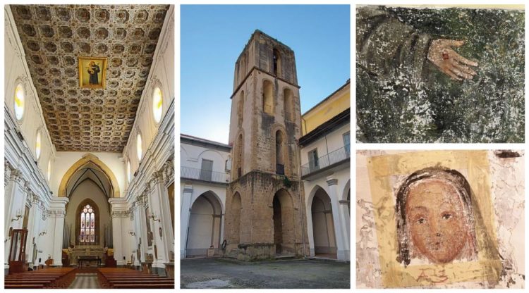 Aversa, nuove meraviglie artistiche emergono al convento di S. Antonio al Seggio 8 S. Antonio Aversa Affreschi mosaico sito