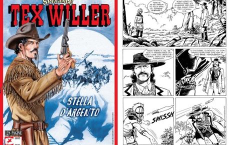 Lo sceneggiatore lucchese Giorgio Giusfredi centra il bersaglio con l’albo speciale Tex Willer “Stella d’argento” 3 Tex Willer Stella DArgento copertina 1
