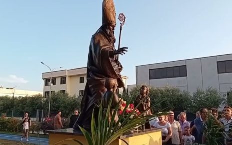 Palma Campania, inaugurata Statua monumentale di San Biagio 6 sanbiagio