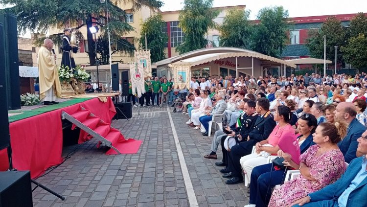 2. Messa in Piazza XI Settembre Festa dei Gigli di Brusciano 21.8.2023