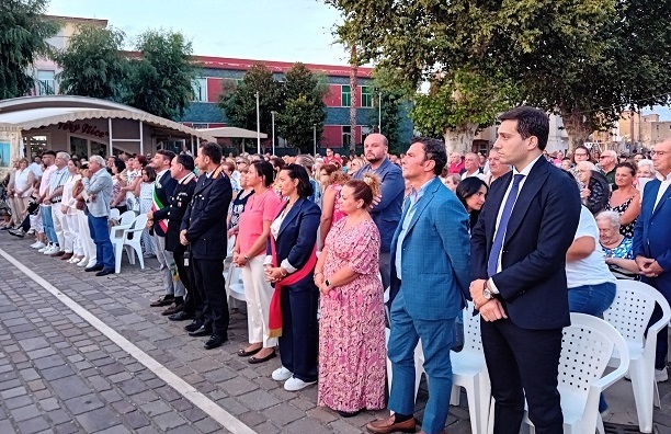 3. Amministrazione Comunale alla Messa in Piazza XI Settembre Festa dei Gigli di Brusciano 21.8.2023