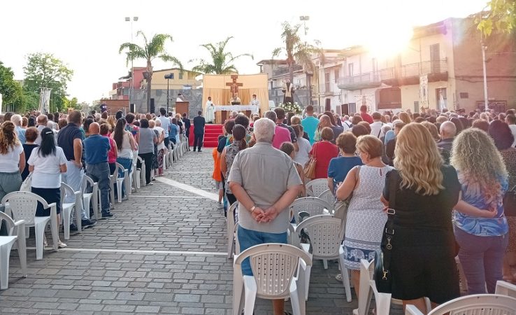 4. Messa in Piazza XI Settembre Festa dei Gigli di Brusciano 21.8.2023