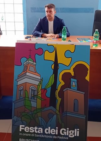 Brusciano, Conferenza stampa per la 149^ Festa dei Gigli 5 5. Sindaco Avv. Giacomo Romano Comune di Brusciano 3.8.2024