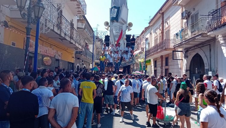 Brusciano, Festa dei Gigli: Messa Ringraziamento S. Antonio 8 8 Giglio Passo Veloce
