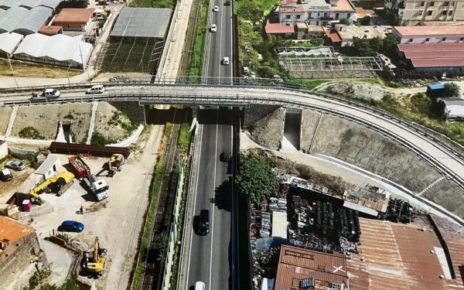Castellammare di Stabia, EAV: riconsegnato alla città il ponte San Benedetto 5 Castellammare Ponte San Benedetto dallalto