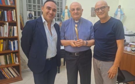 San Paolo Bel Sito, Fondazione Raffaele Mercogliano consegna il premio Gibaldone a S.E. Beniamino Depalma 7 premio Gibaldone consegna Depalmamod