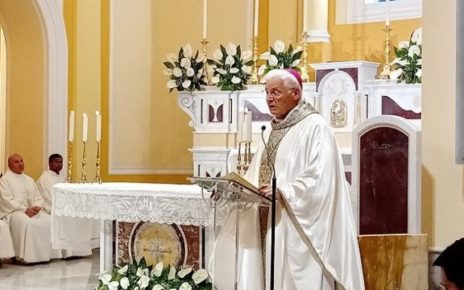 Brusciano, Festa dei Gigli: Messa Ringraziamento S. Antonio 3 vescovonola