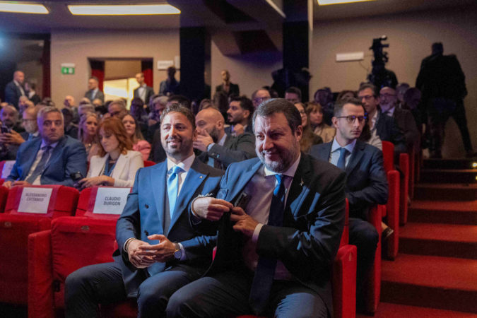 ASSEMBLEA CONFLAVORO PRES. ROBERTO CAPOBIANCO MATTEO SALVINI
