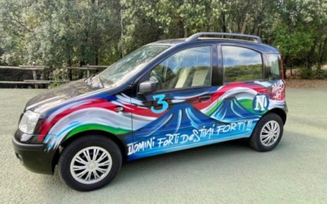 Napoli, la Fiat Panda del Terzo Scudetto ai bambini del Santobono Pausilipon. Lunedì consegna ufficiale in presenza del C.T. Luciano Spalletti 4 La Fiat Panda di Mr. Spalletti 1